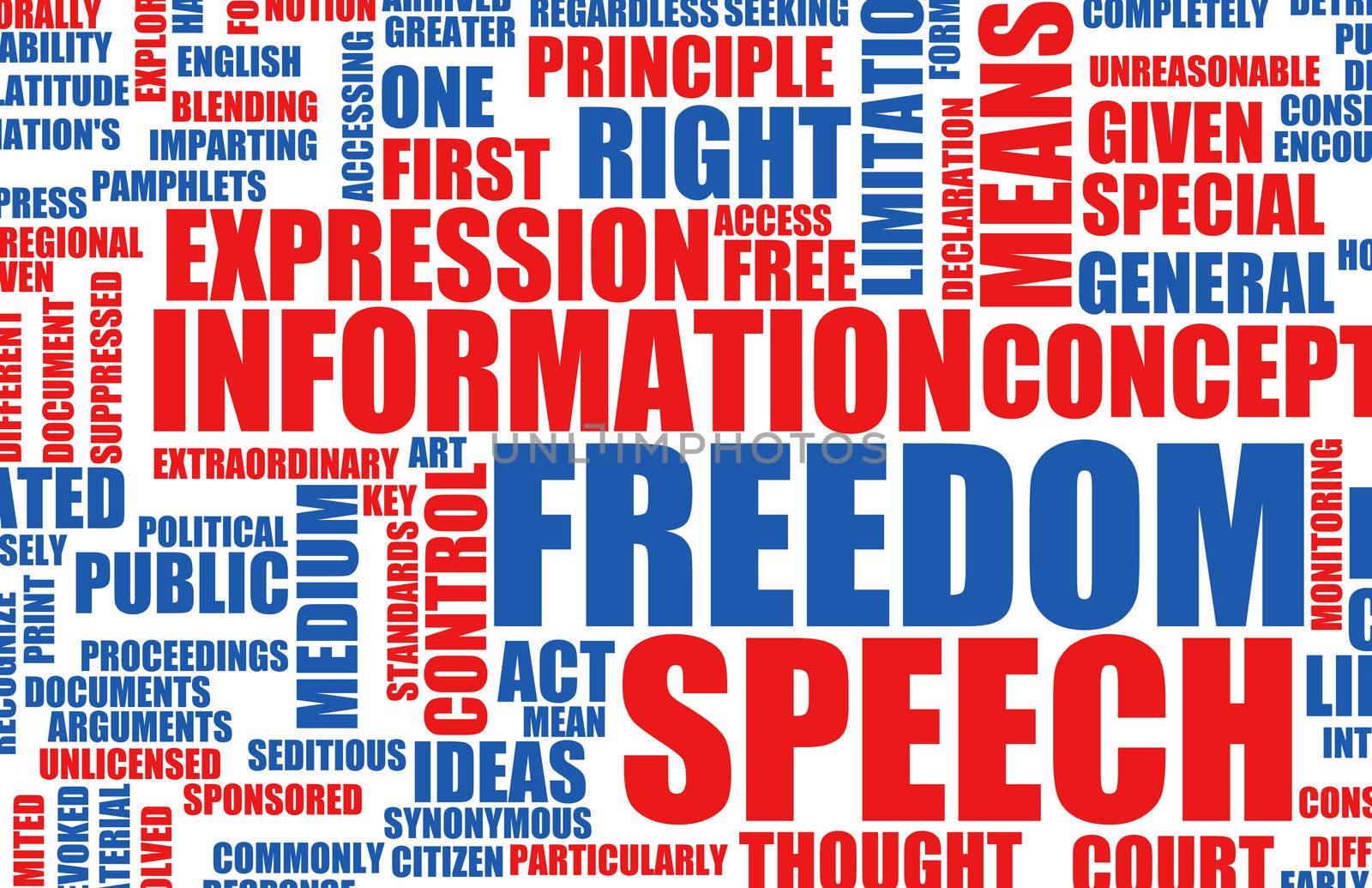 Freedom of Speech Concept in the Free World