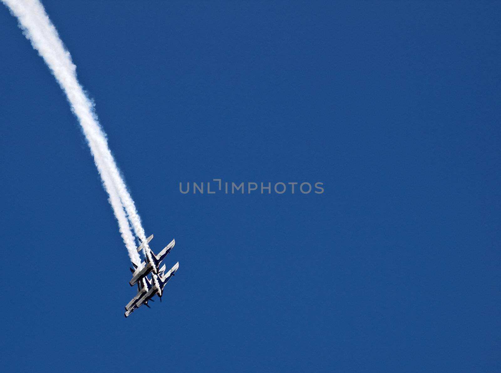 LUQA, MALTA - SEP 26 - Pioneer Team from Italy during the Malta International Airshow 26th September 2009