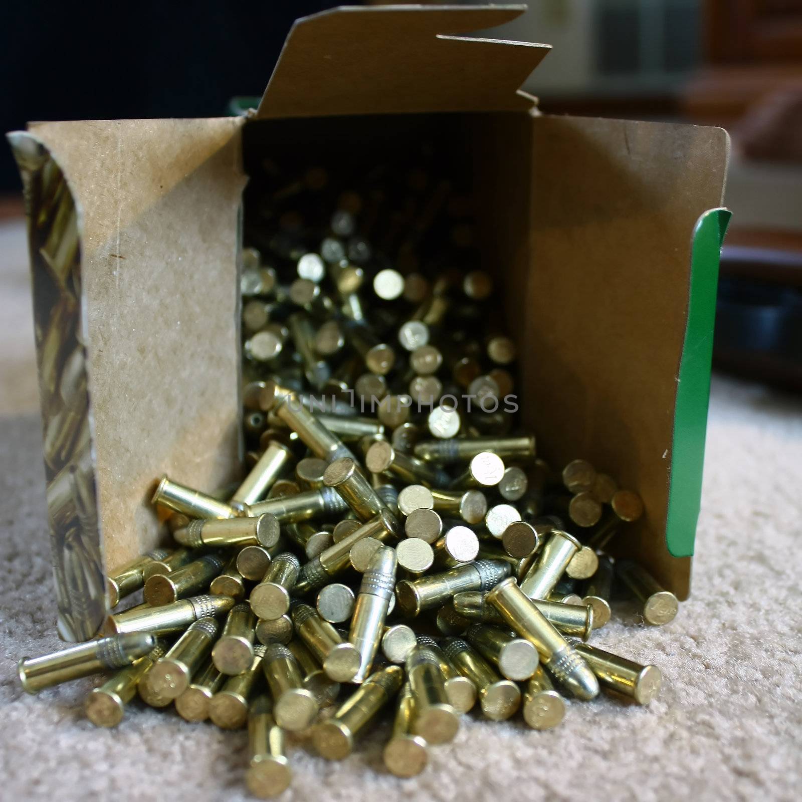 a pile of bullets