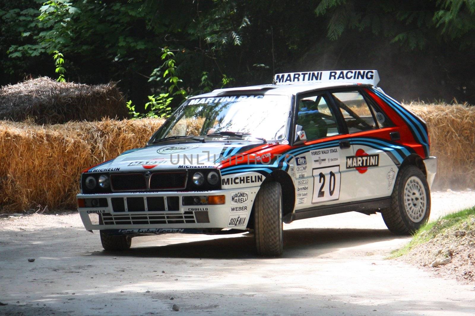 Lancia Delta Integrale rally car