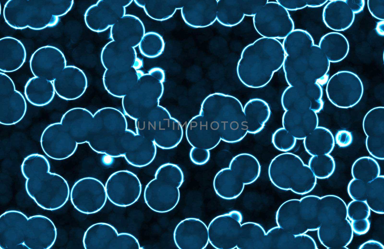 Atom Cell Molecule Abstract as a Background