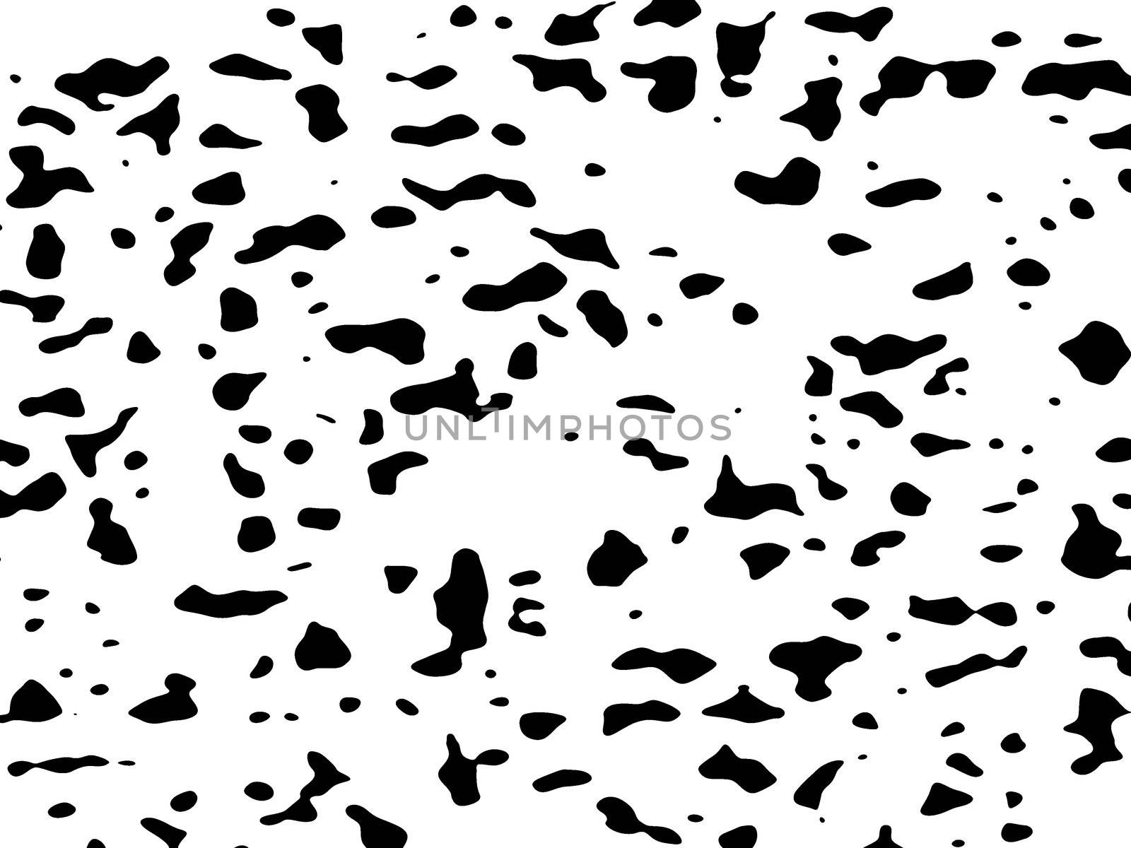 cow texture or fell in black and white as a background