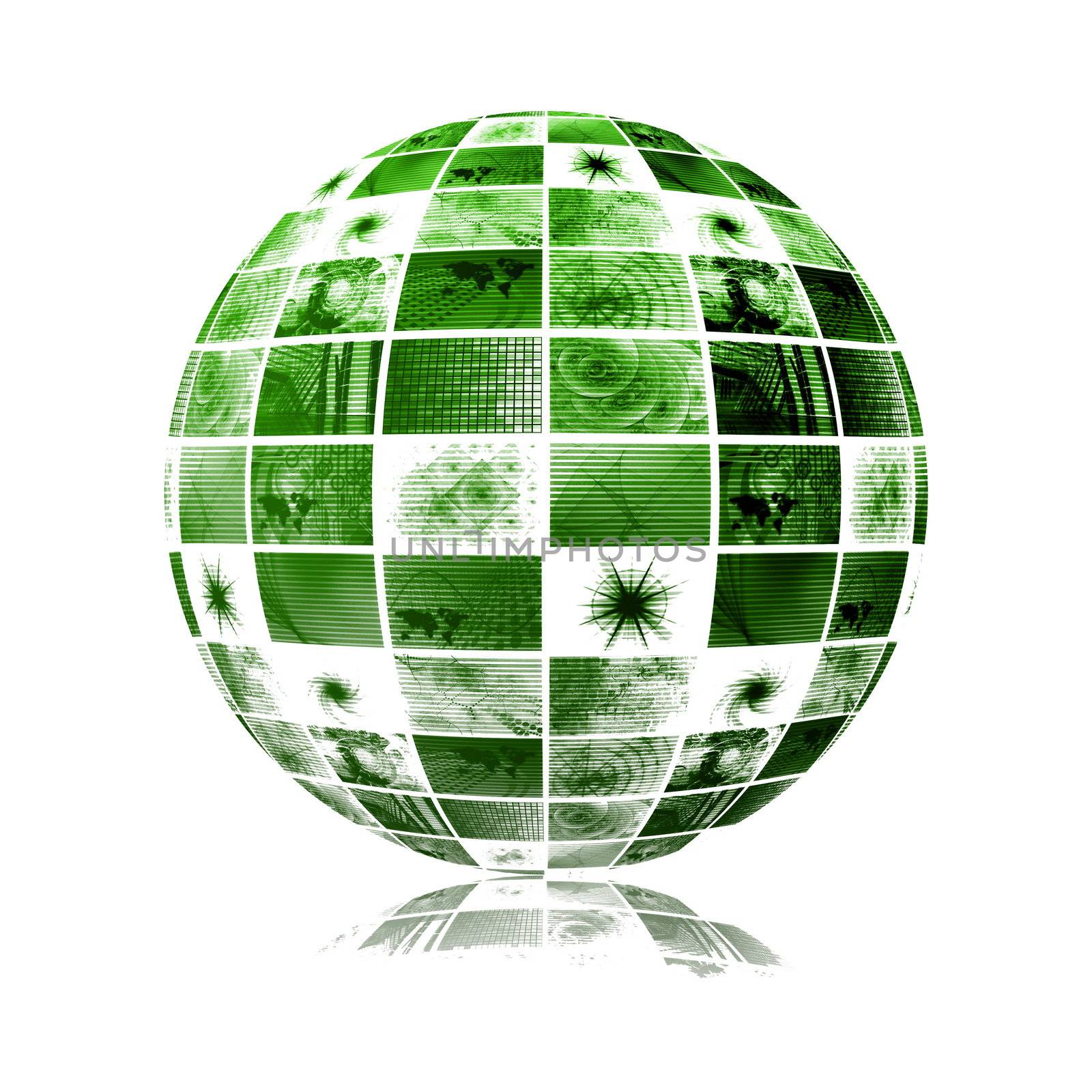 Global Media Technology World Sphere by kentoh