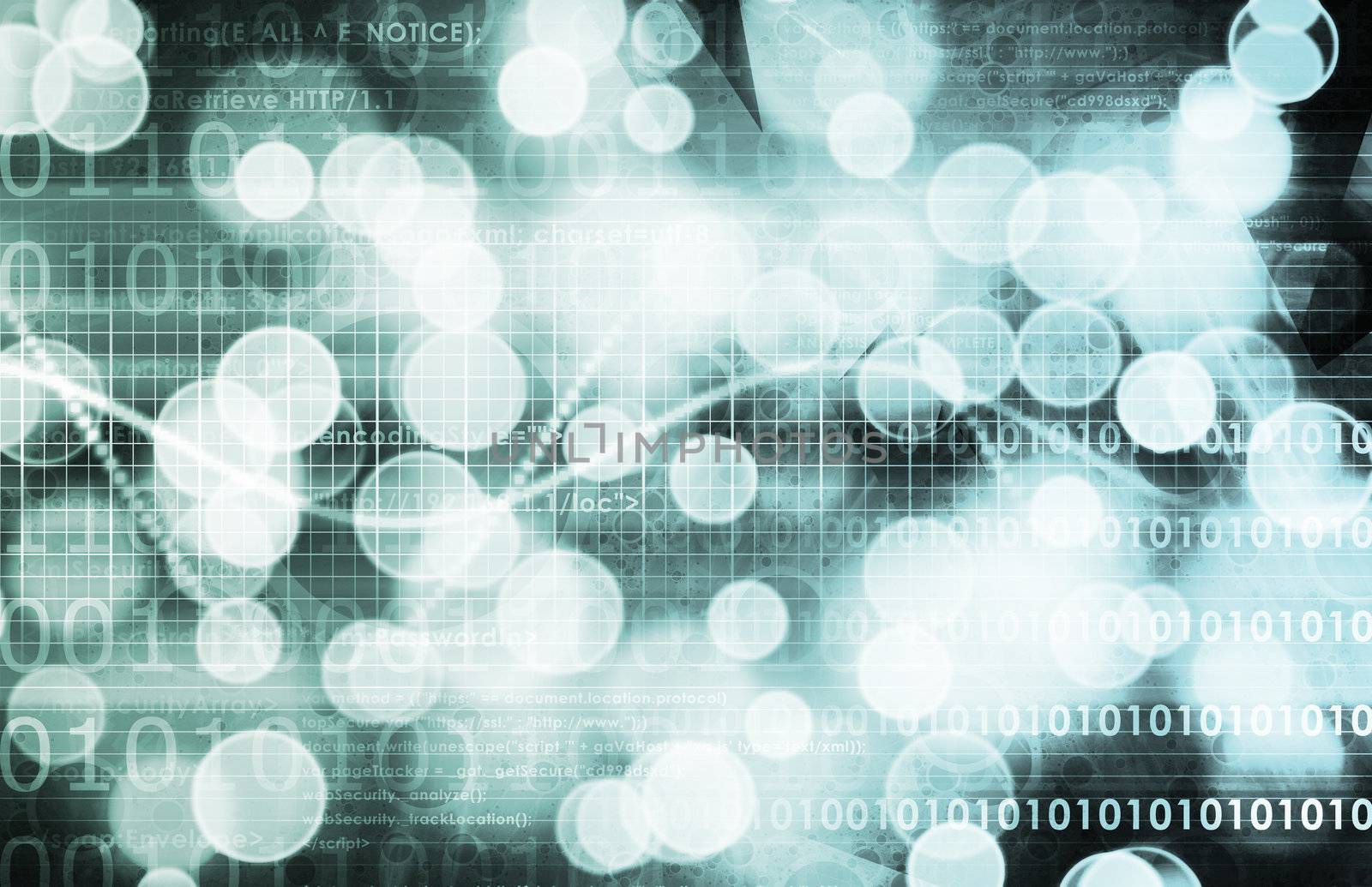 Futuristic Abstract as a Technology Background Art