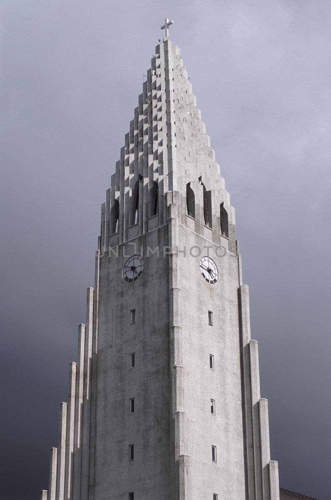 Reykjavic Cathedral by stockarch