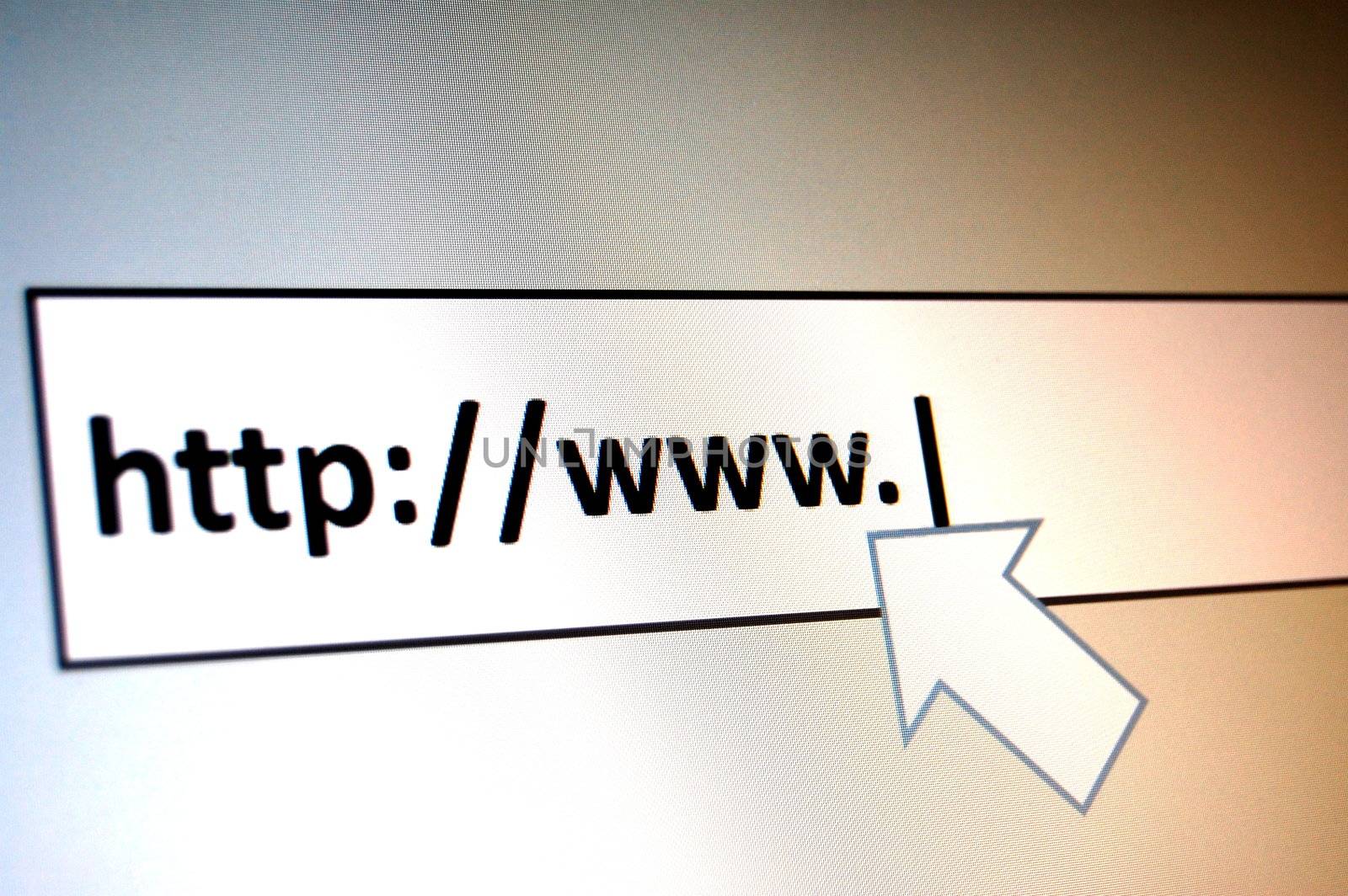 surfing with browser in the internet to a onlinebanking website