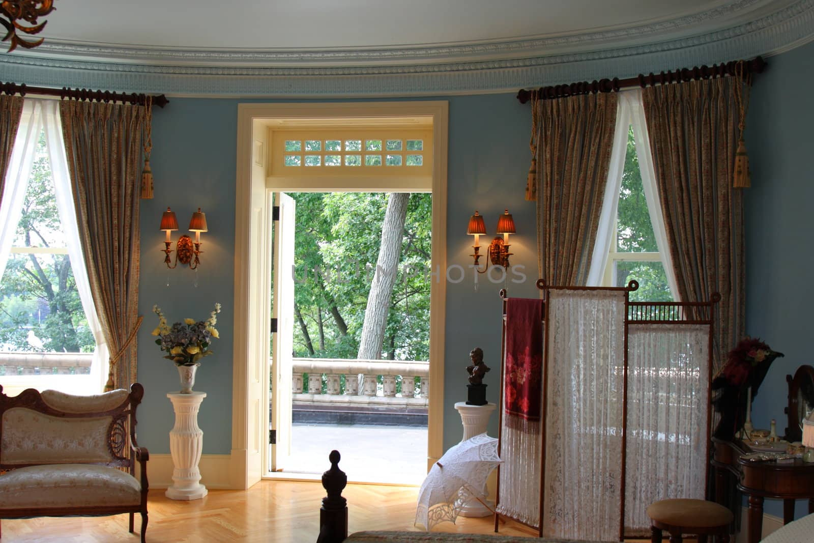 bedroom that has been professionally interior decoration victorian style