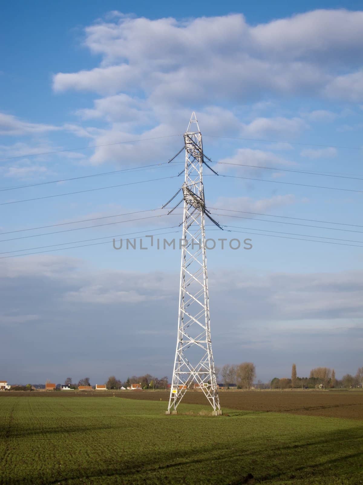electricity transportation tower by weknow