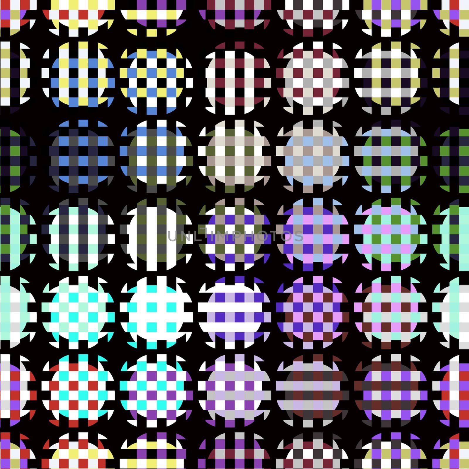 woven color lines dots by weknow