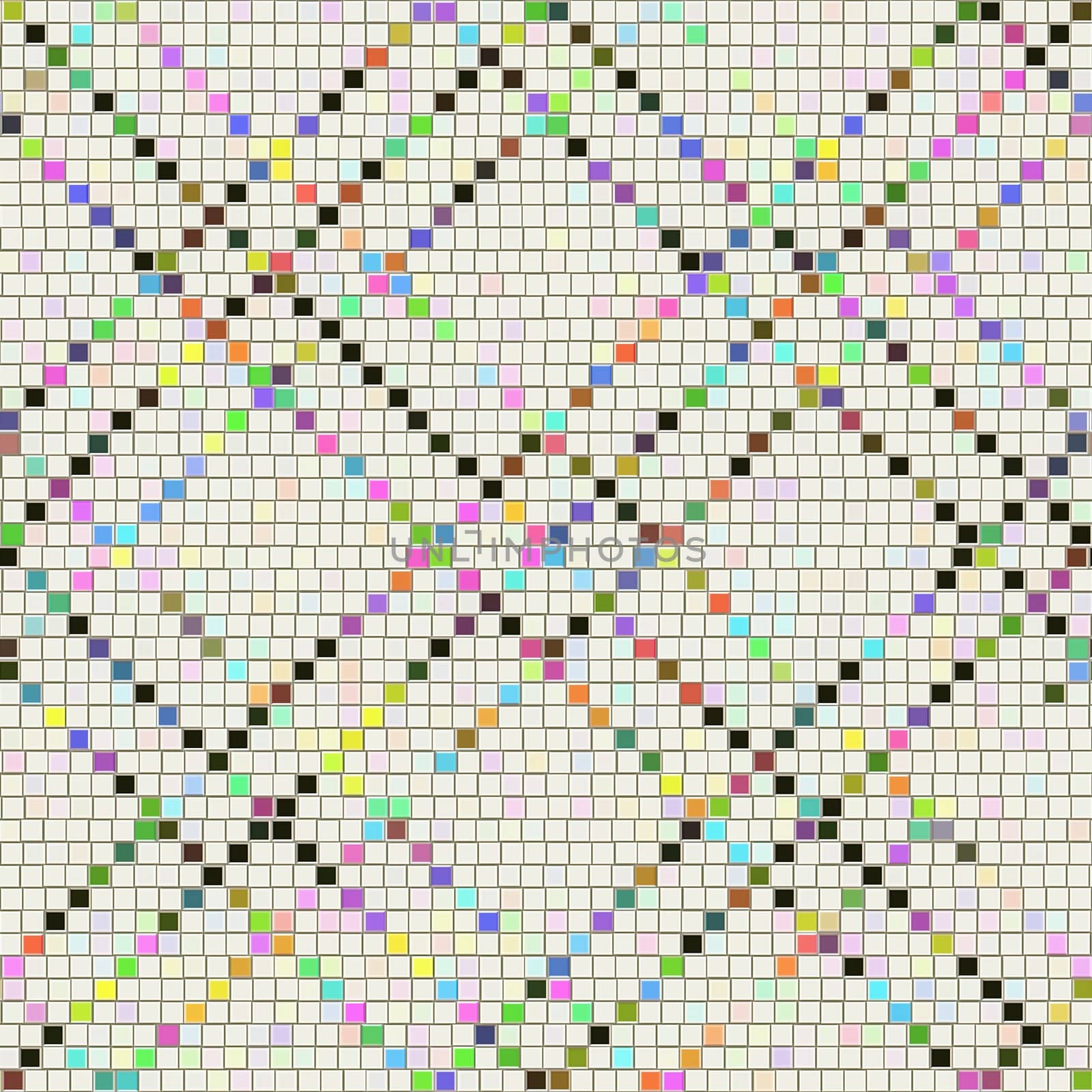 mosaic blocks pattern by weknow