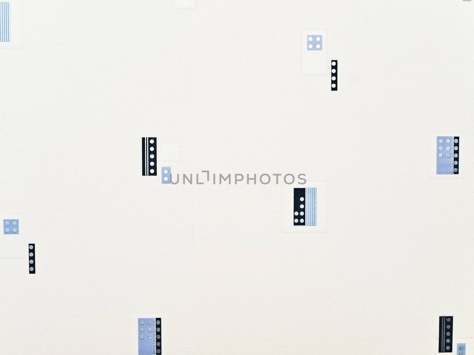 abstract white wallpaper with blue and gray geometrical figures
