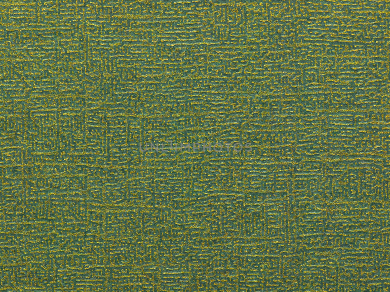 close up of green and gold texture background