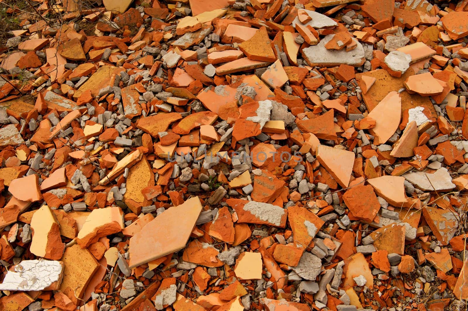 A Pile of Broken Tiles by pixelsnap