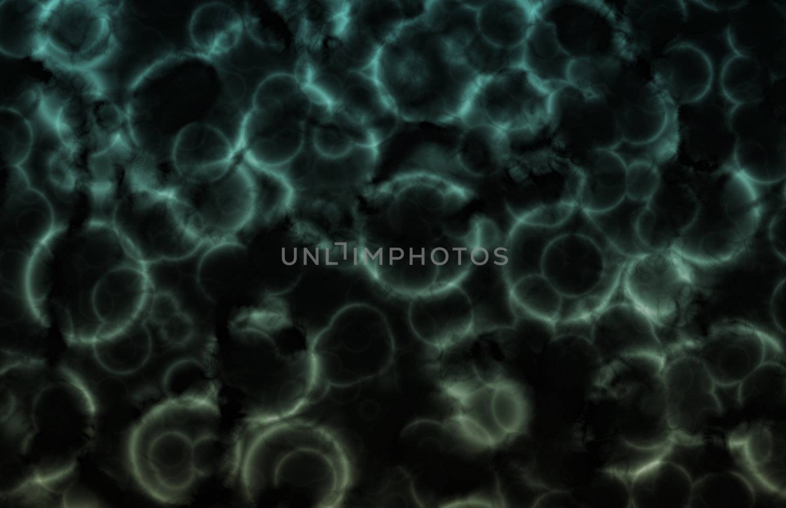 Microscopic Cell Organisms as an Abstract Art