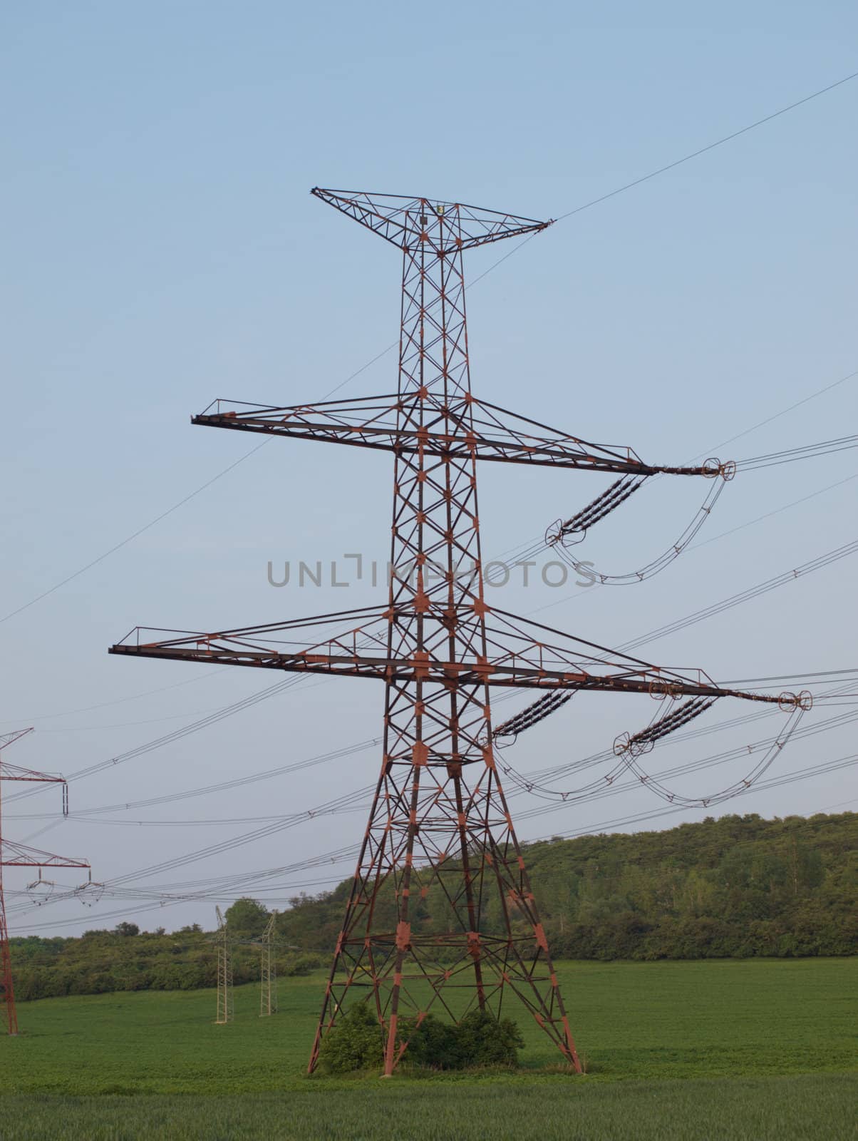 wiring, the big electric pole
