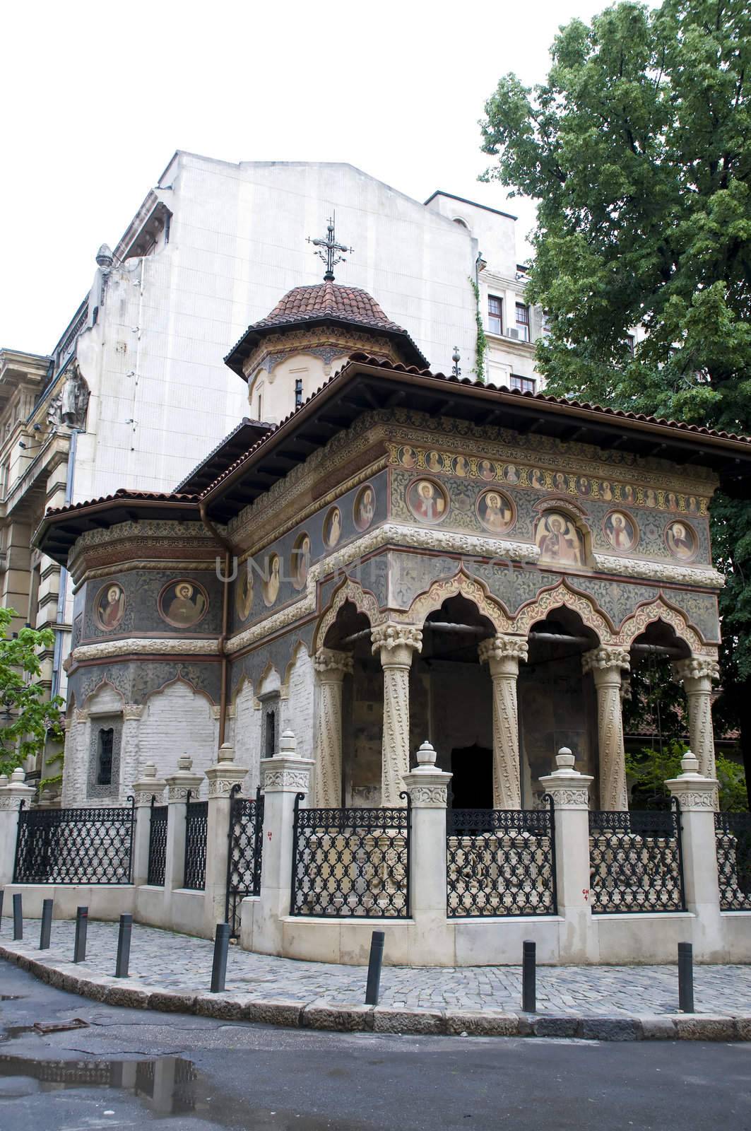 church in bucharest, dating from 1724