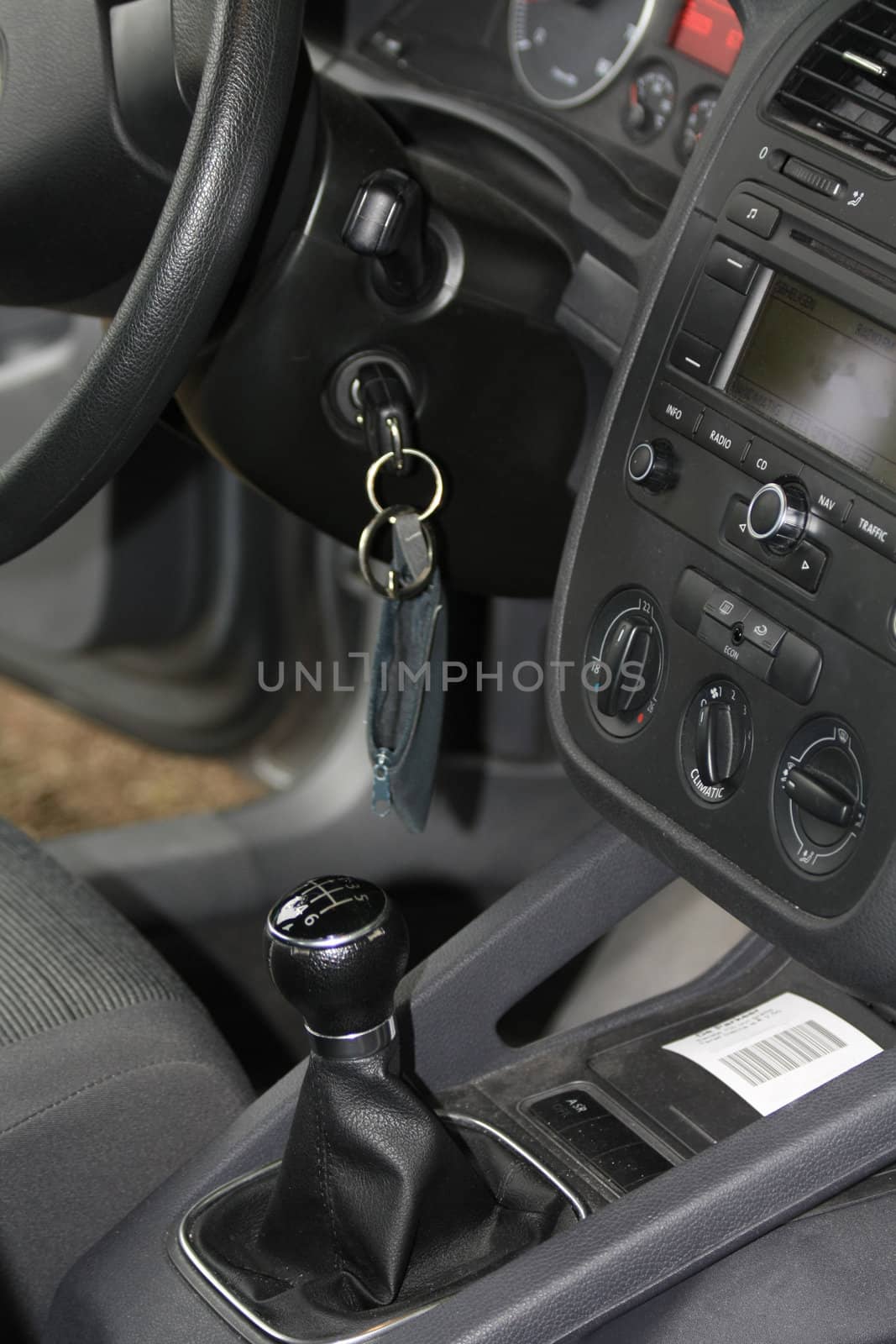 the interior of a middle sized European car