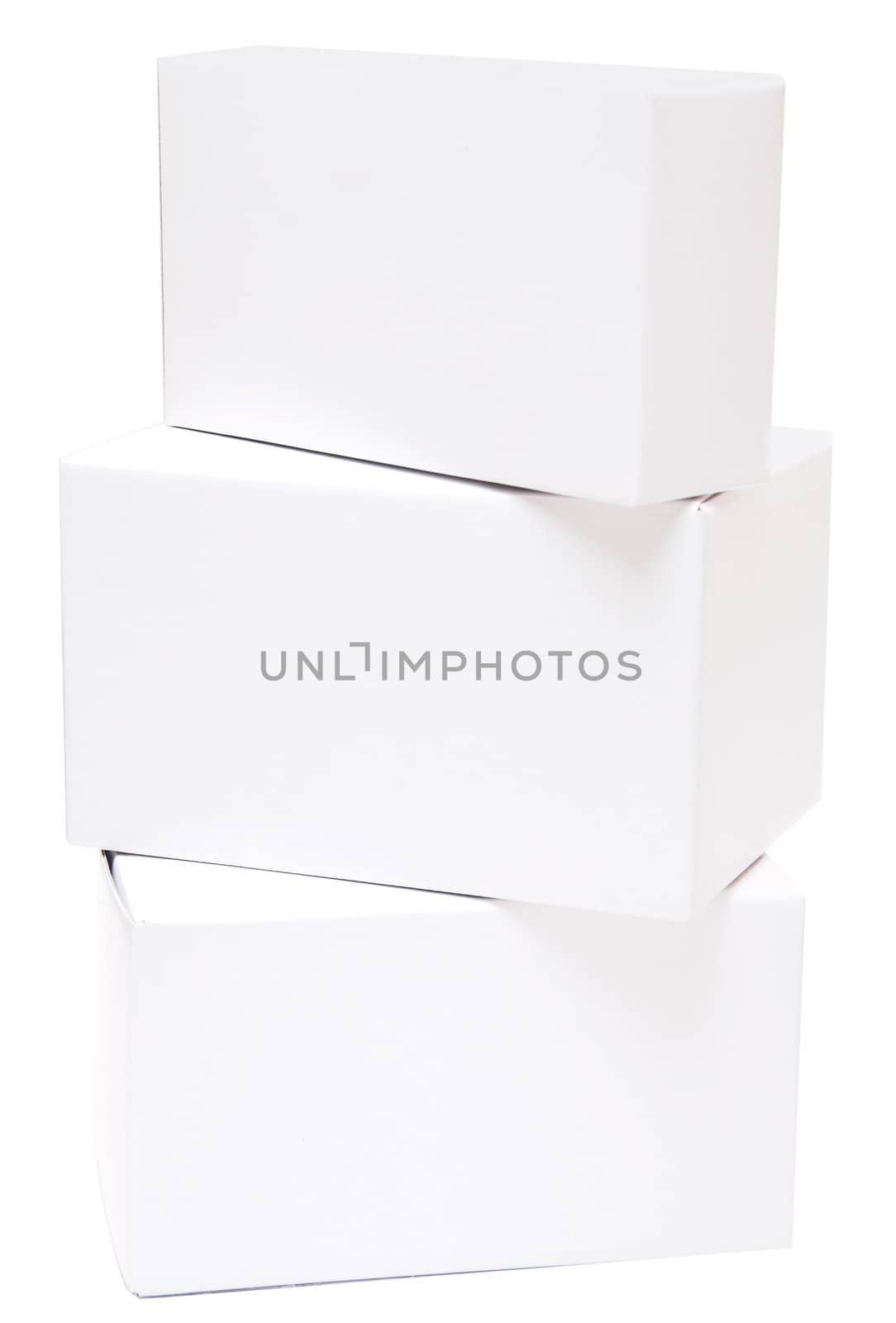 empty boxes cardboard isolated on white background 