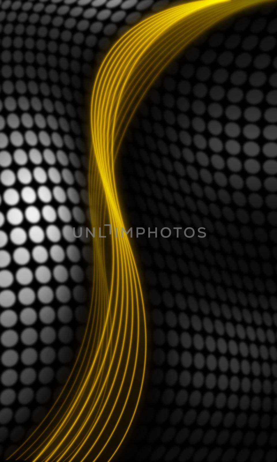 Gold and black background for the cover page or poster with shades
