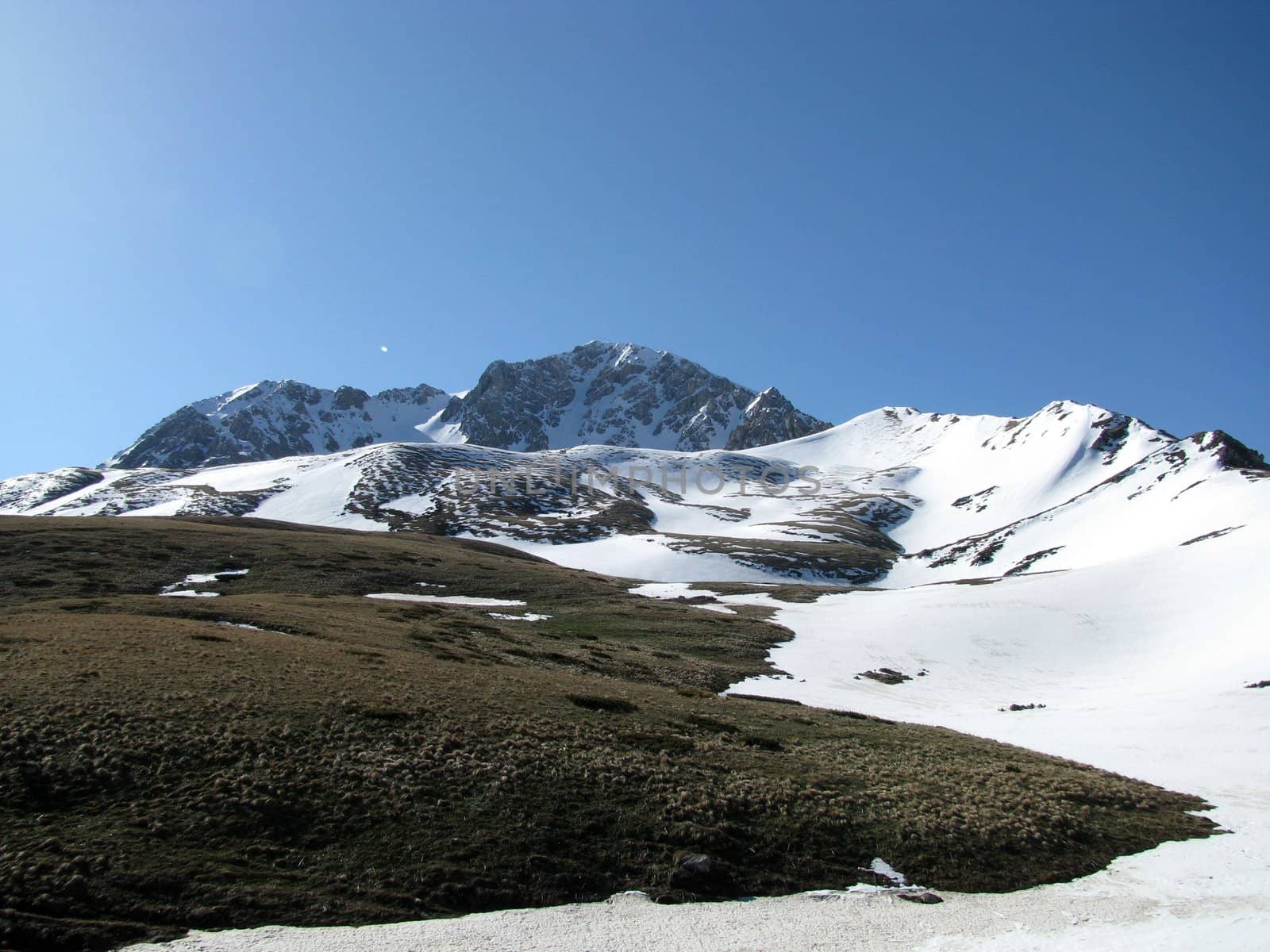 nature; landscape; mountains; top; snow; glacier; panorama; tourism; type; game reserve; background; blue sky; beautifully; rest; journey