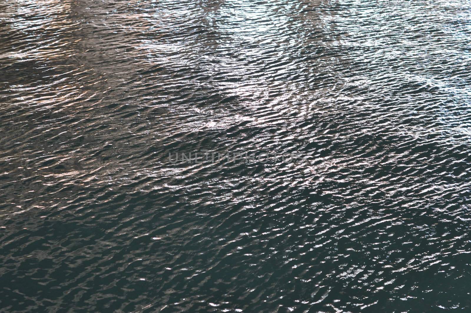Blue water texture useful as a background