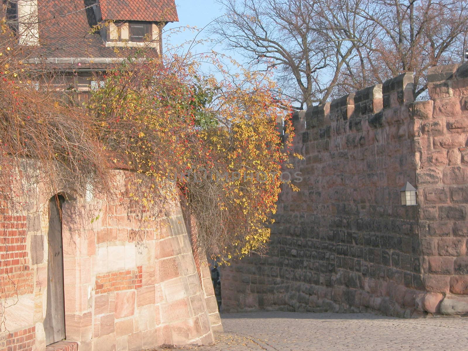 View of the town of Nuernberg (Nuremberg) in Germany