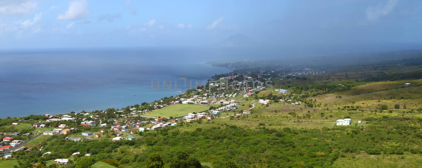 Coastline of St Kitts by Wirepec