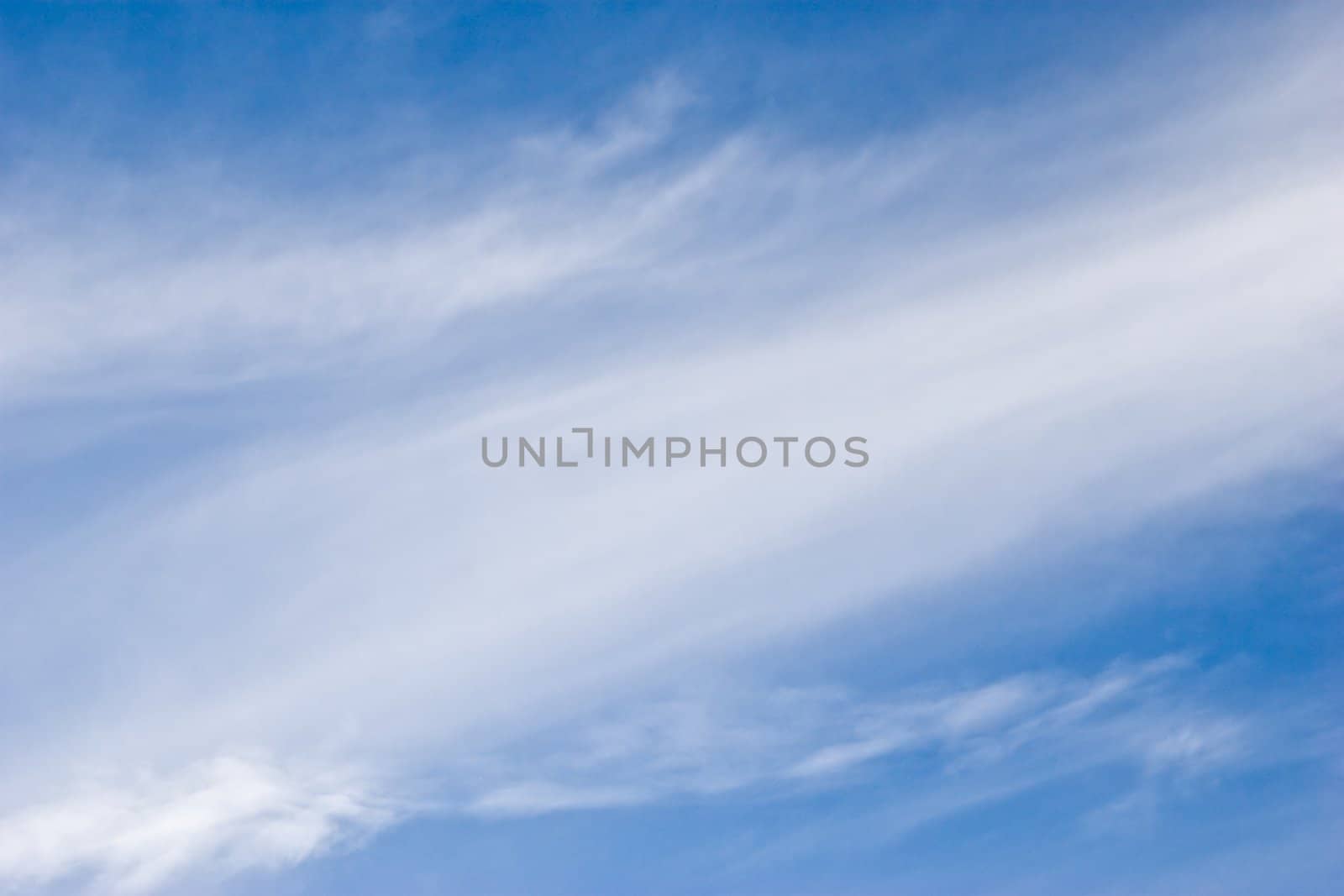 nature series: blue sky with light cloud