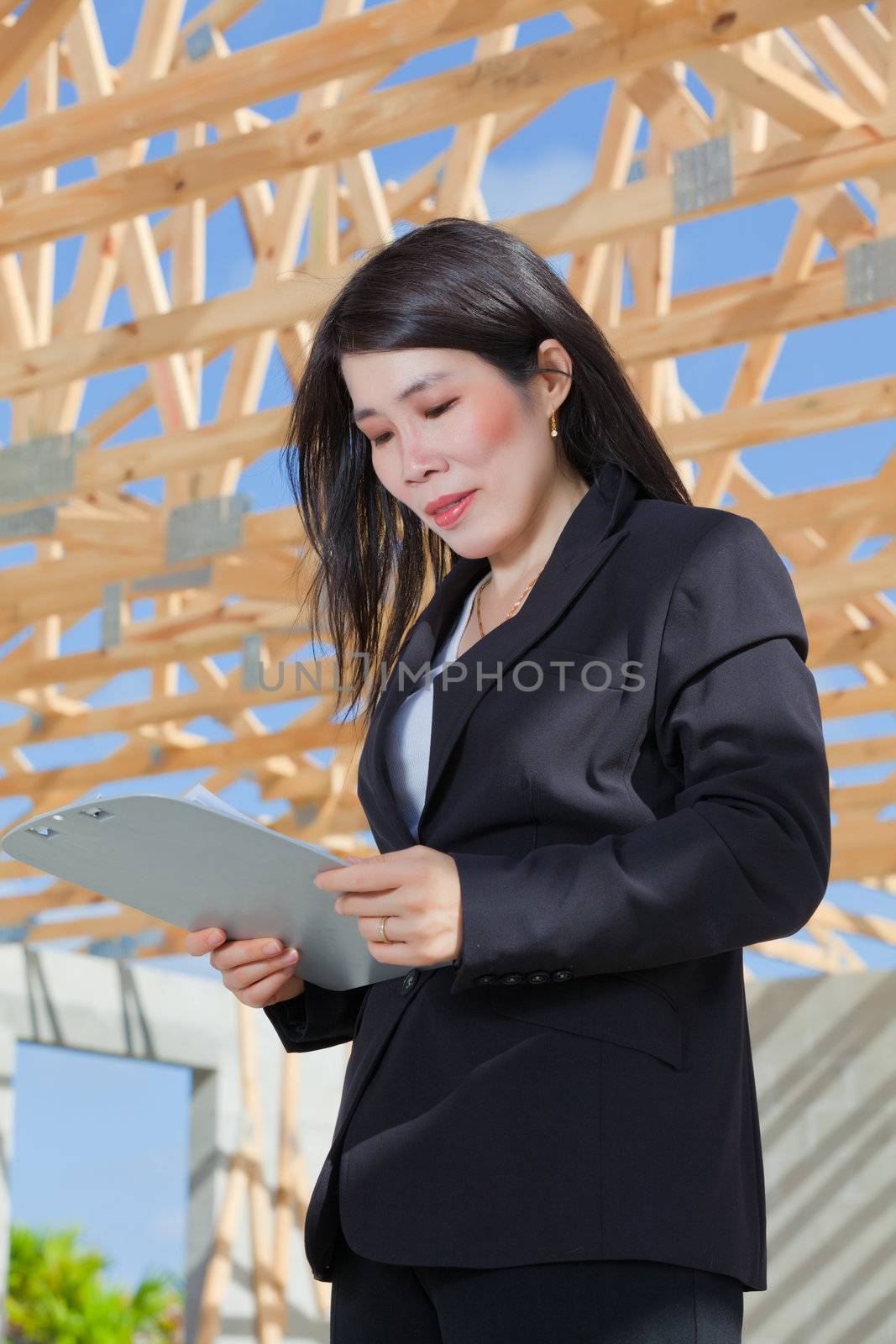 Asian Woman Contractor