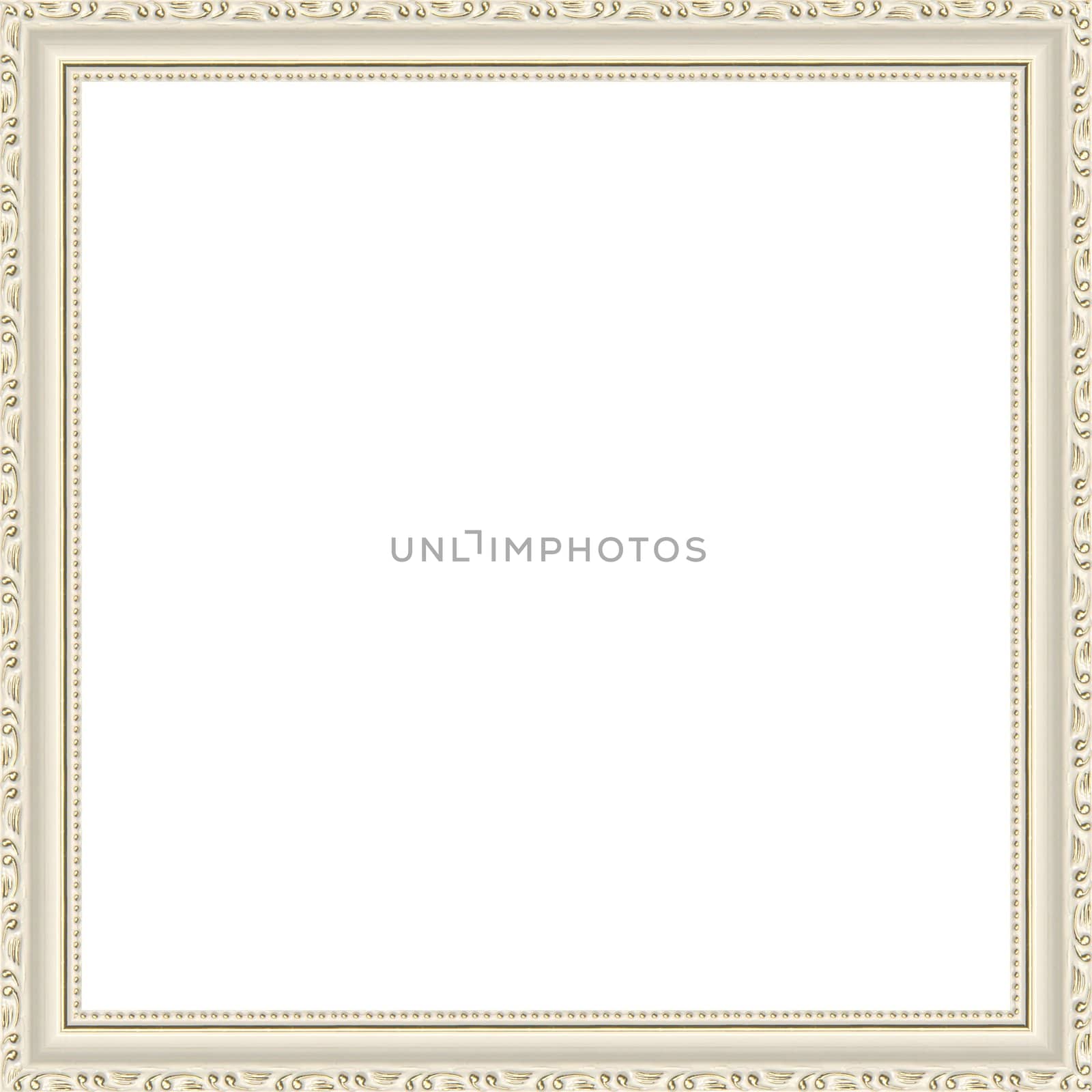 a picture frame on a white