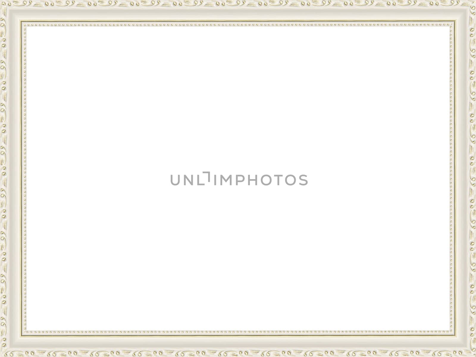 a picture frame on a white