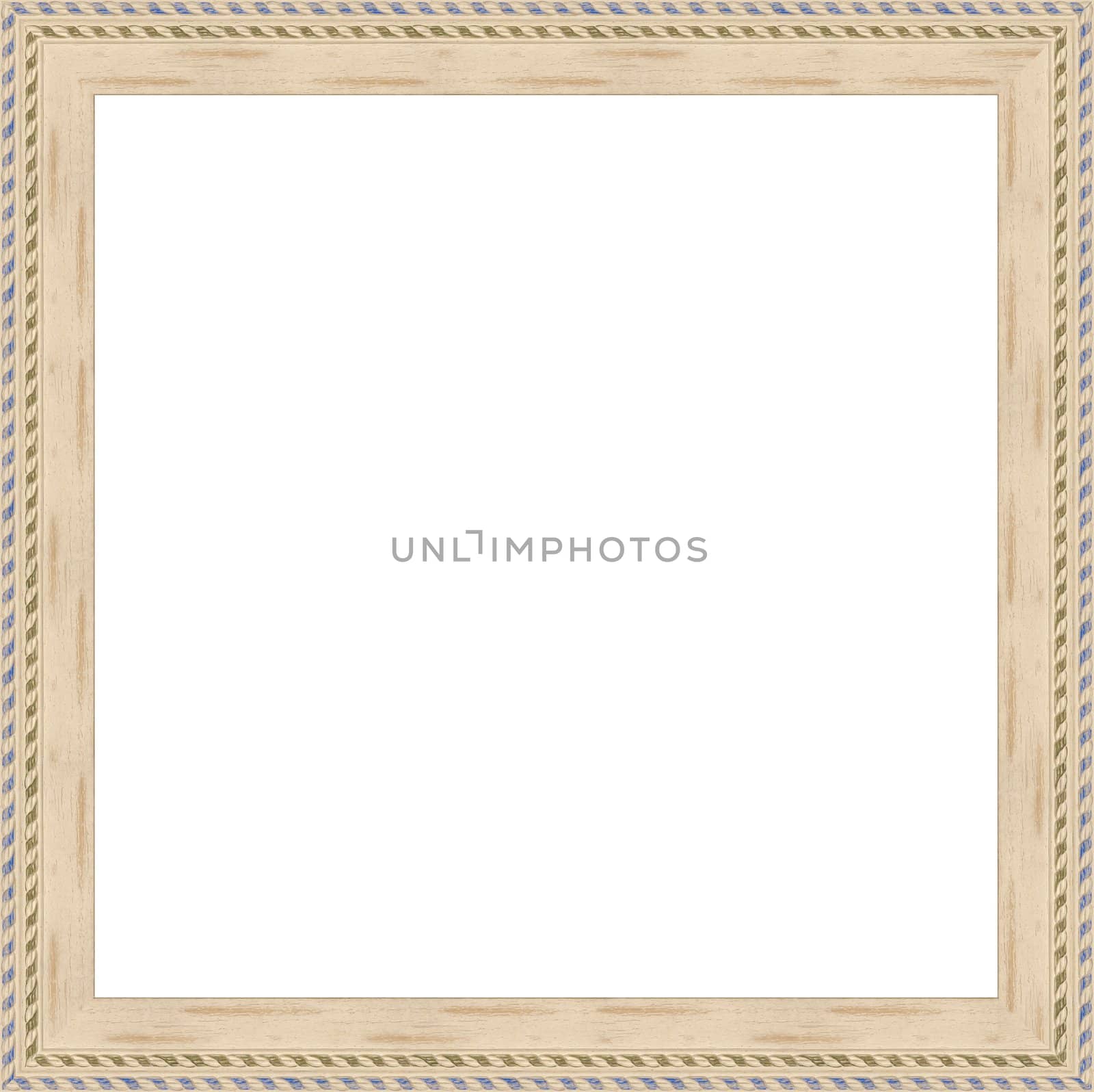 a picture frame on a white