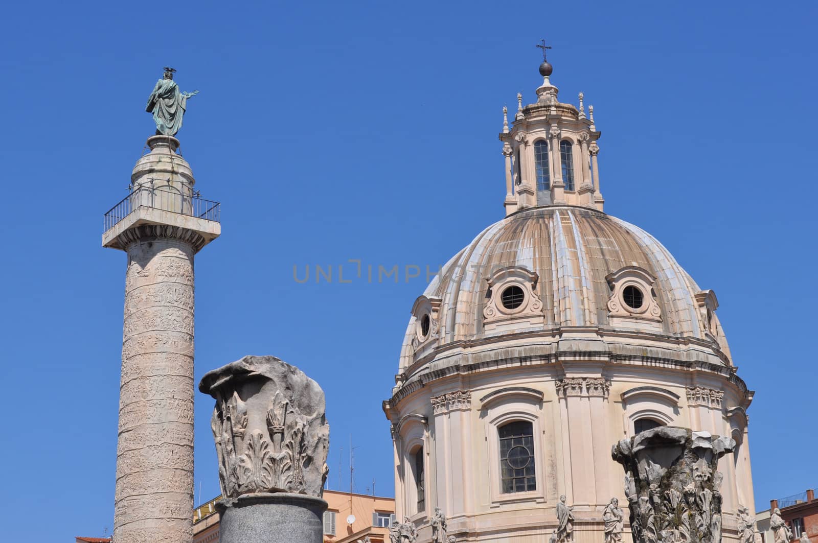Trajan's Market (Mercati Traianei) in Rome, Italy