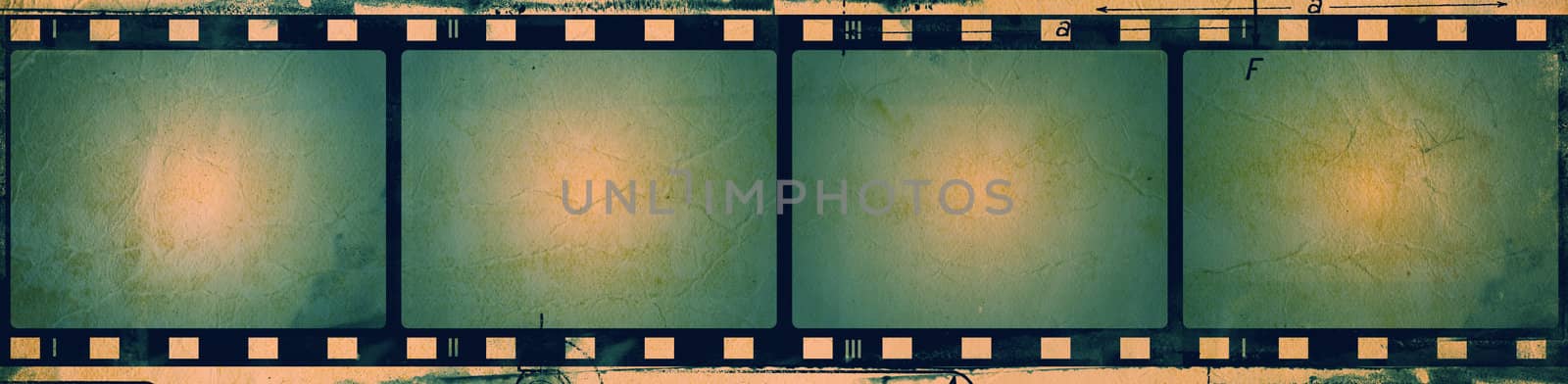 Grunge film frame by Lizard