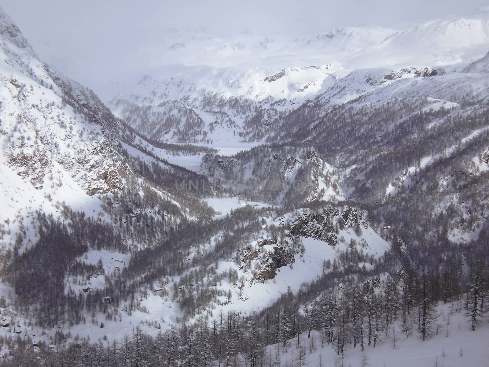 devero alp from cazzola peak     