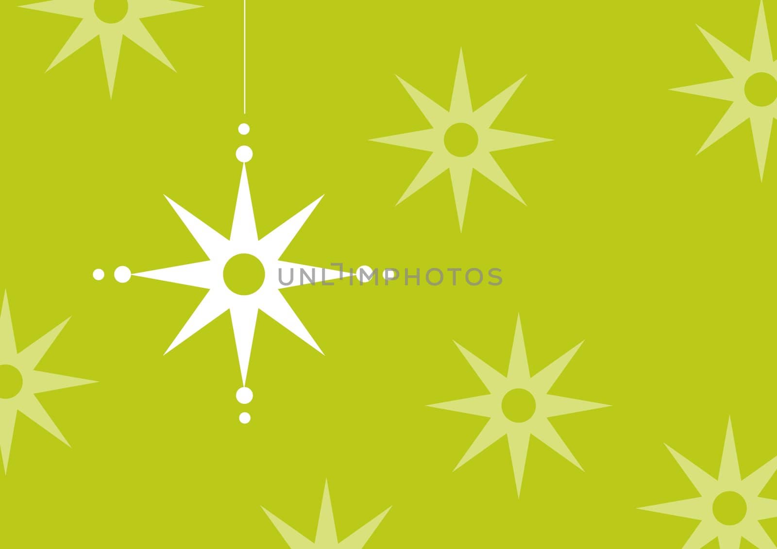 Illustration of an abstract Christmas background