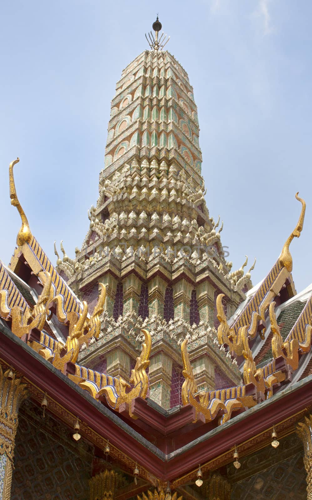 Temple situated in the grounds of the Grand Palace in Bangkok. 