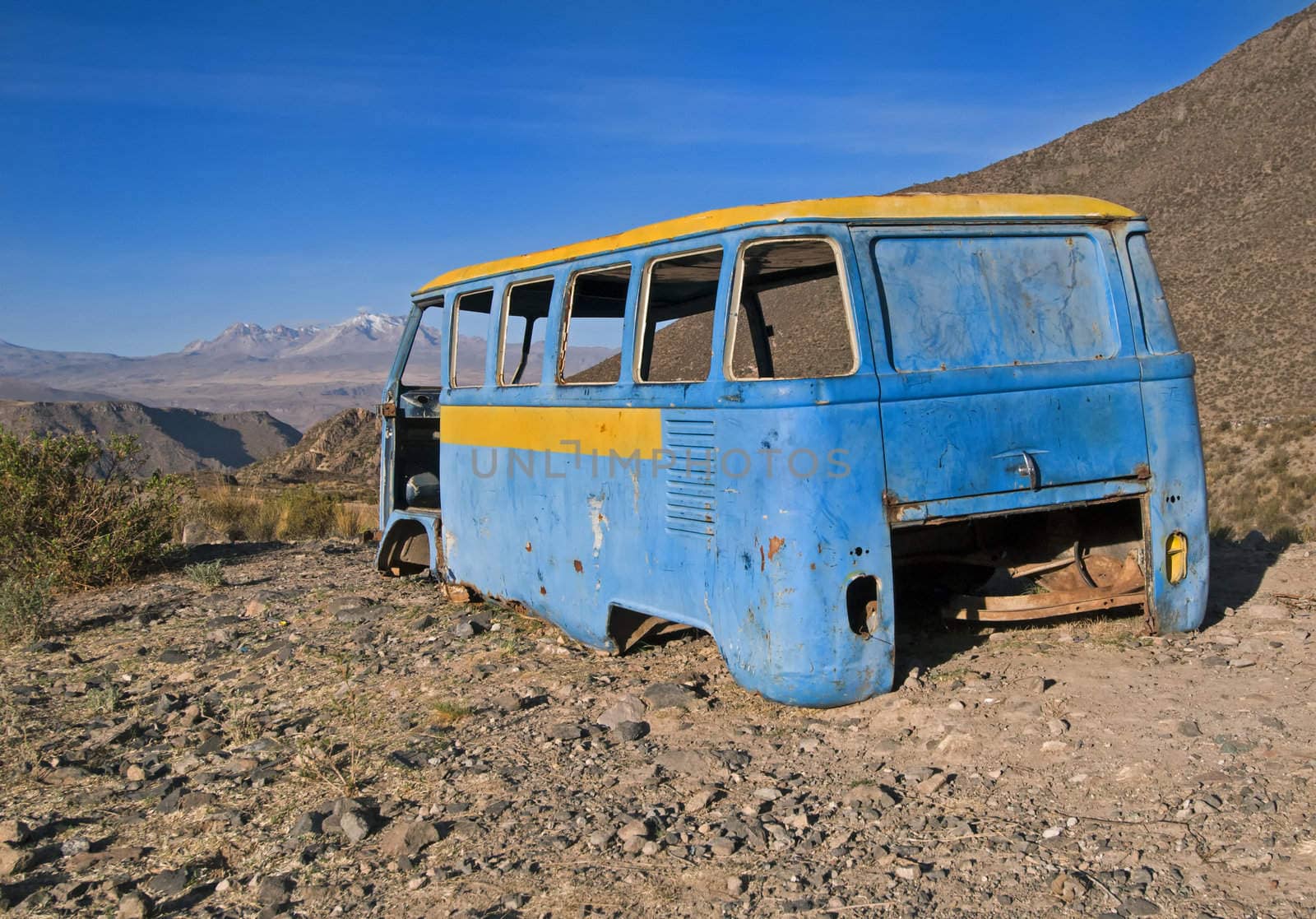 Abandoned in the Colca Canyon in Peru