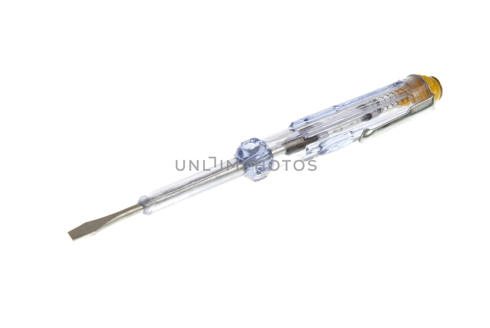 Screwdriver isolated on white background.