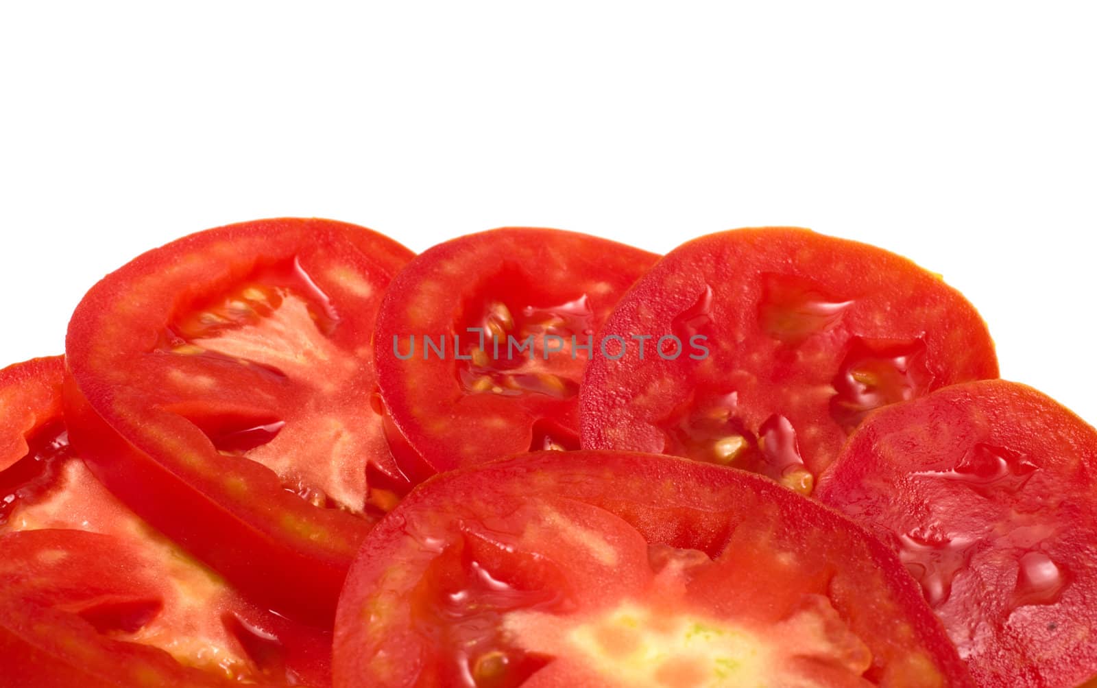 Slices of tomato. by kromeshnik