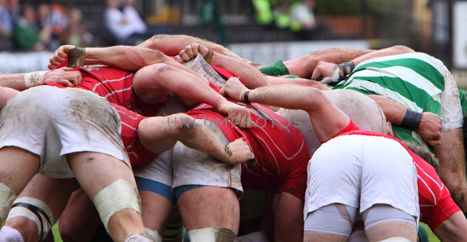 rugby scrum