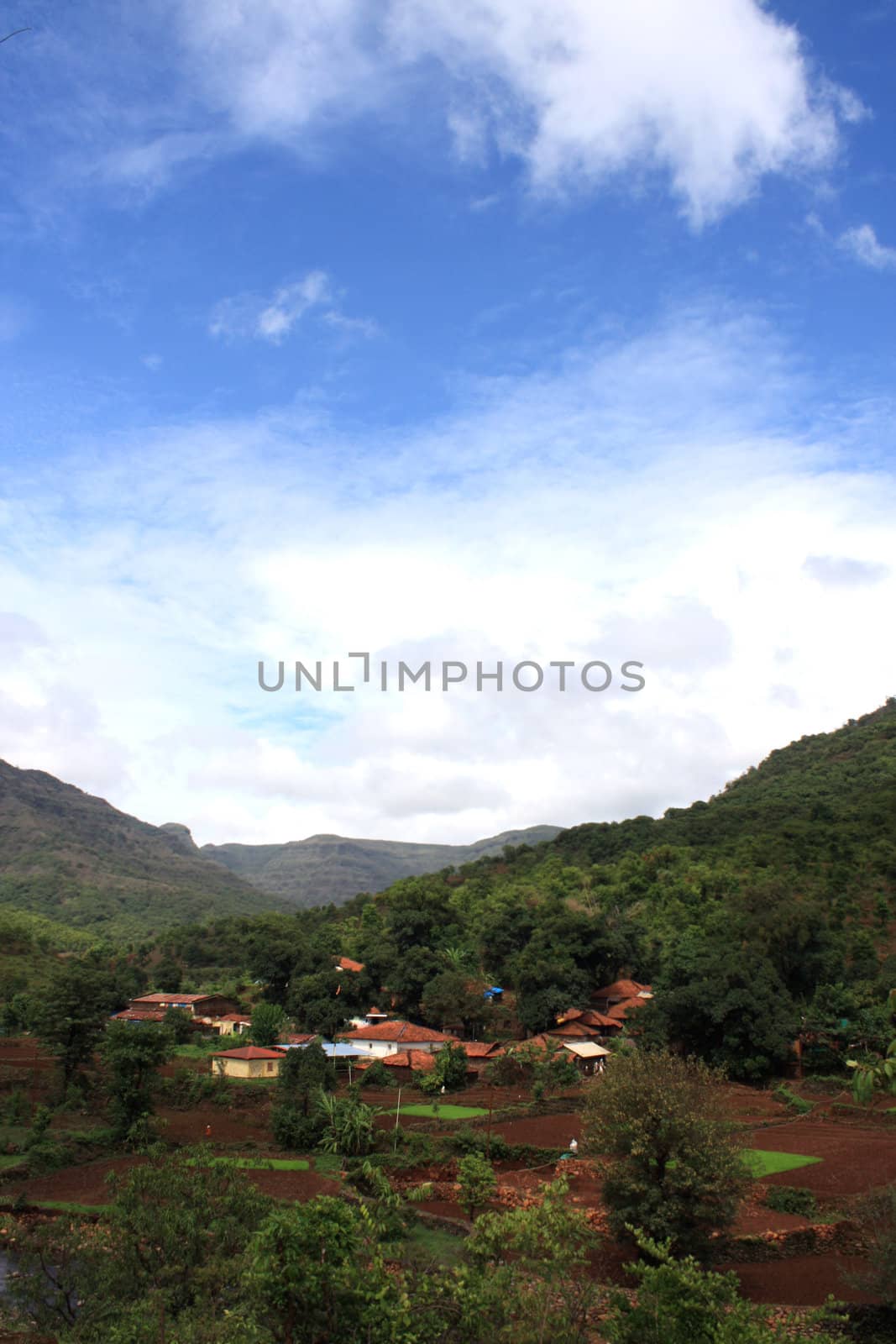 A village situated in the west Indian valley.