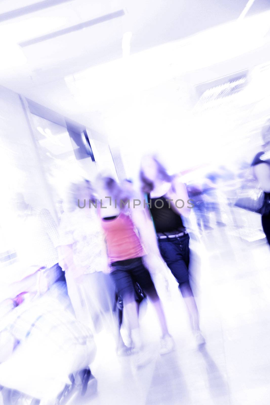 defocused people by Hasenonkel