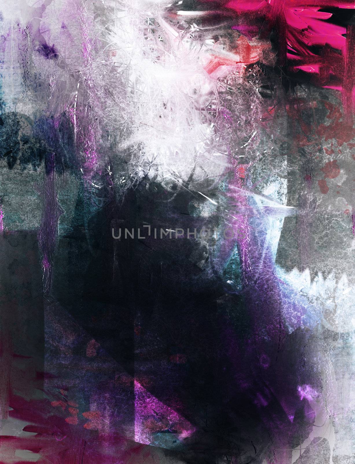 Computer designed high detailed grunge abstract textured background - collage with space for your text. .All brushes, elements and painting used are created by me and from my work