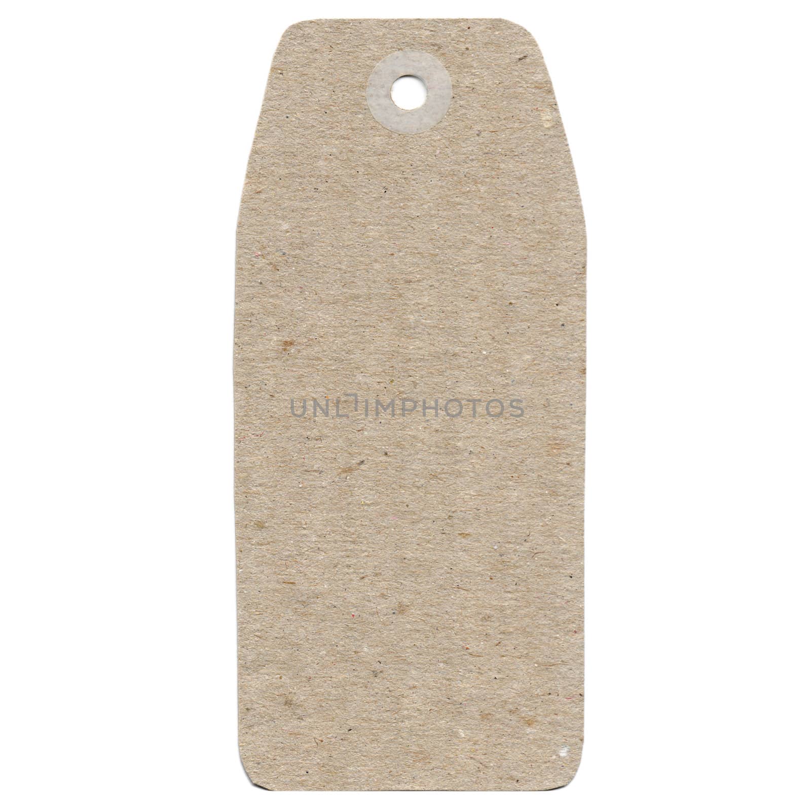 Tag label isolated over a white background