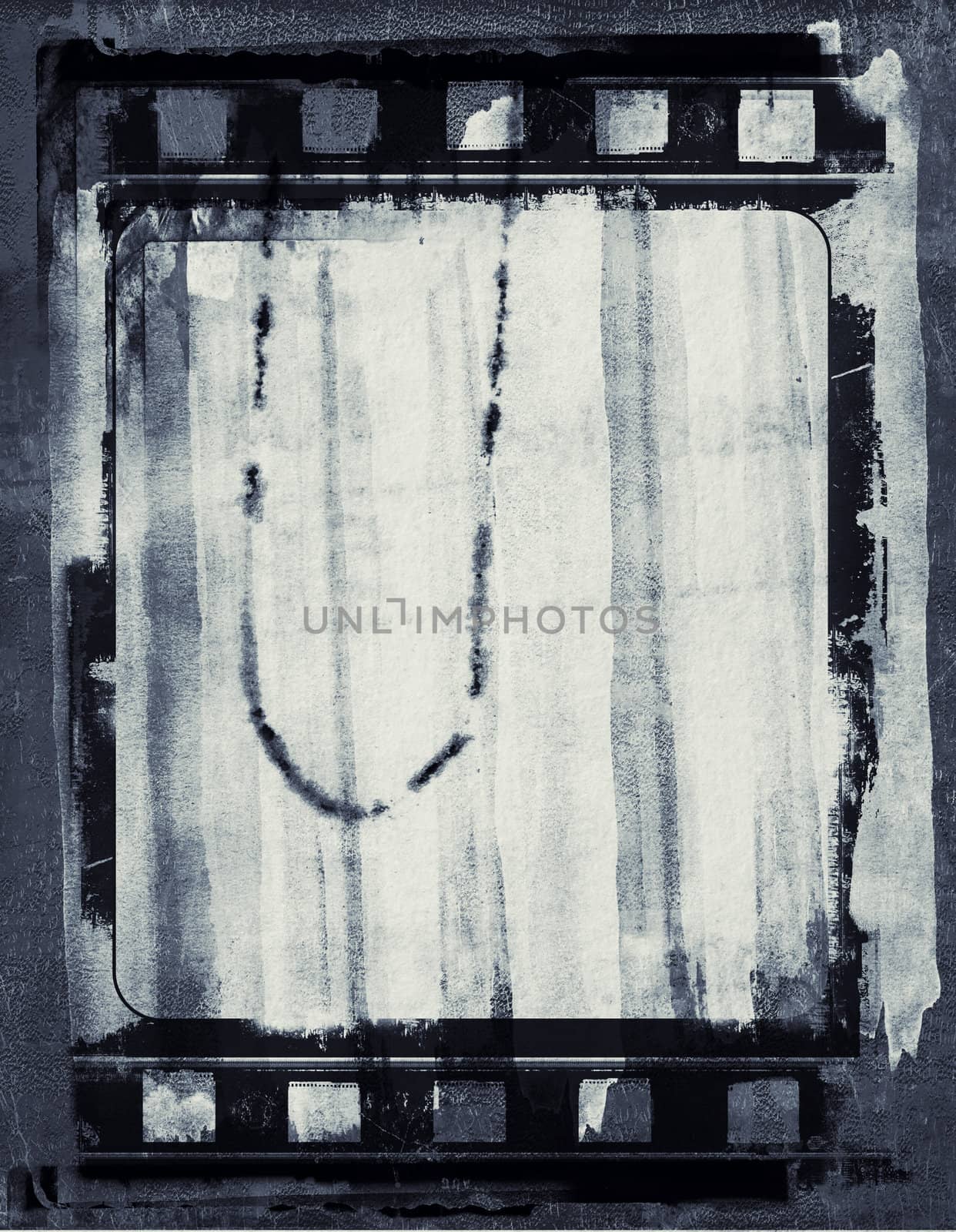 Computer designed highly detailed film frame with space for your text or image. Nice grunge element for your projects. More images like this in my portfolio