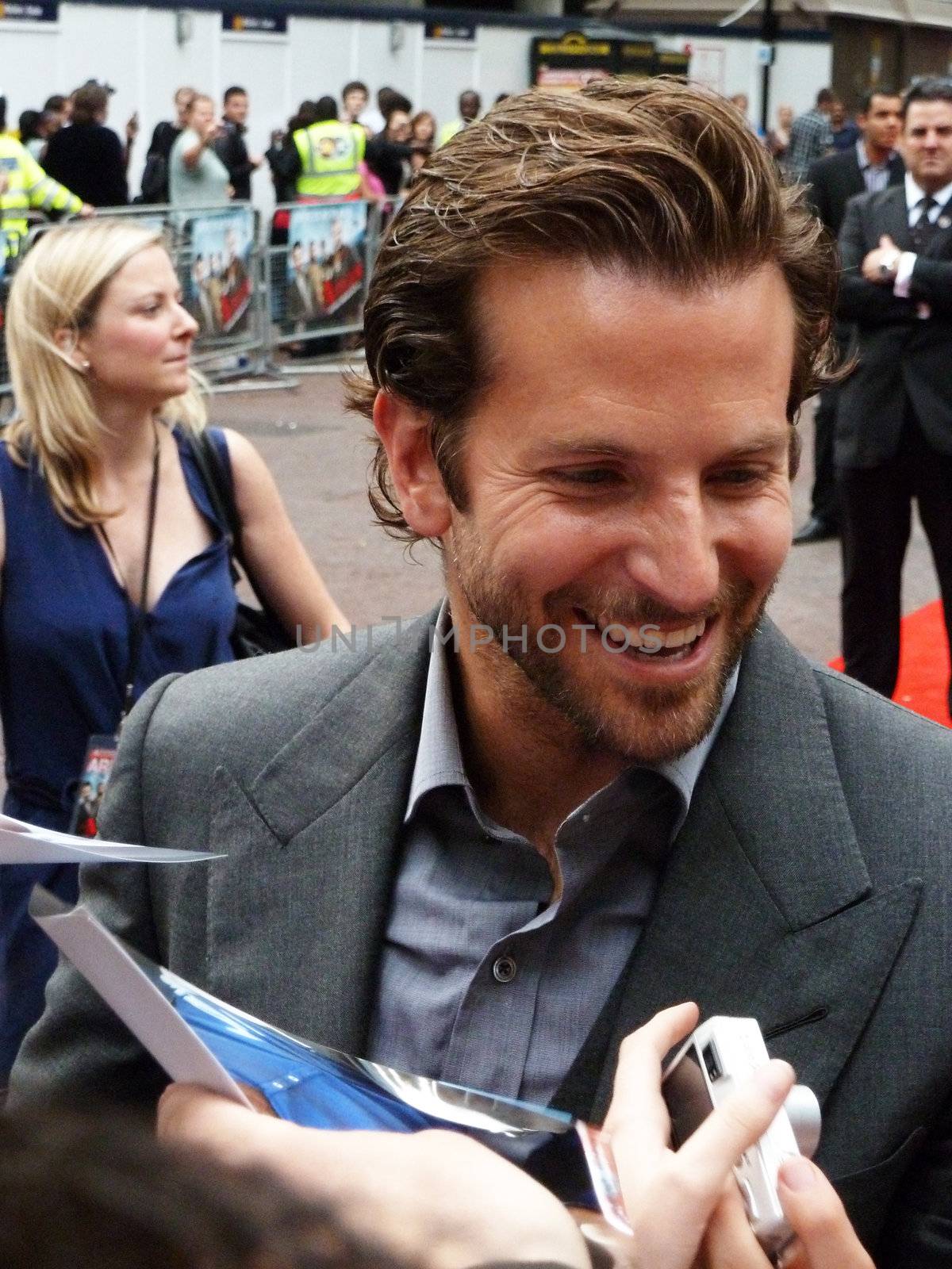 LONDON - July 27: Bradley Cooper at A Team Premiere July 27th, 2010 in Leicester Square London, England.