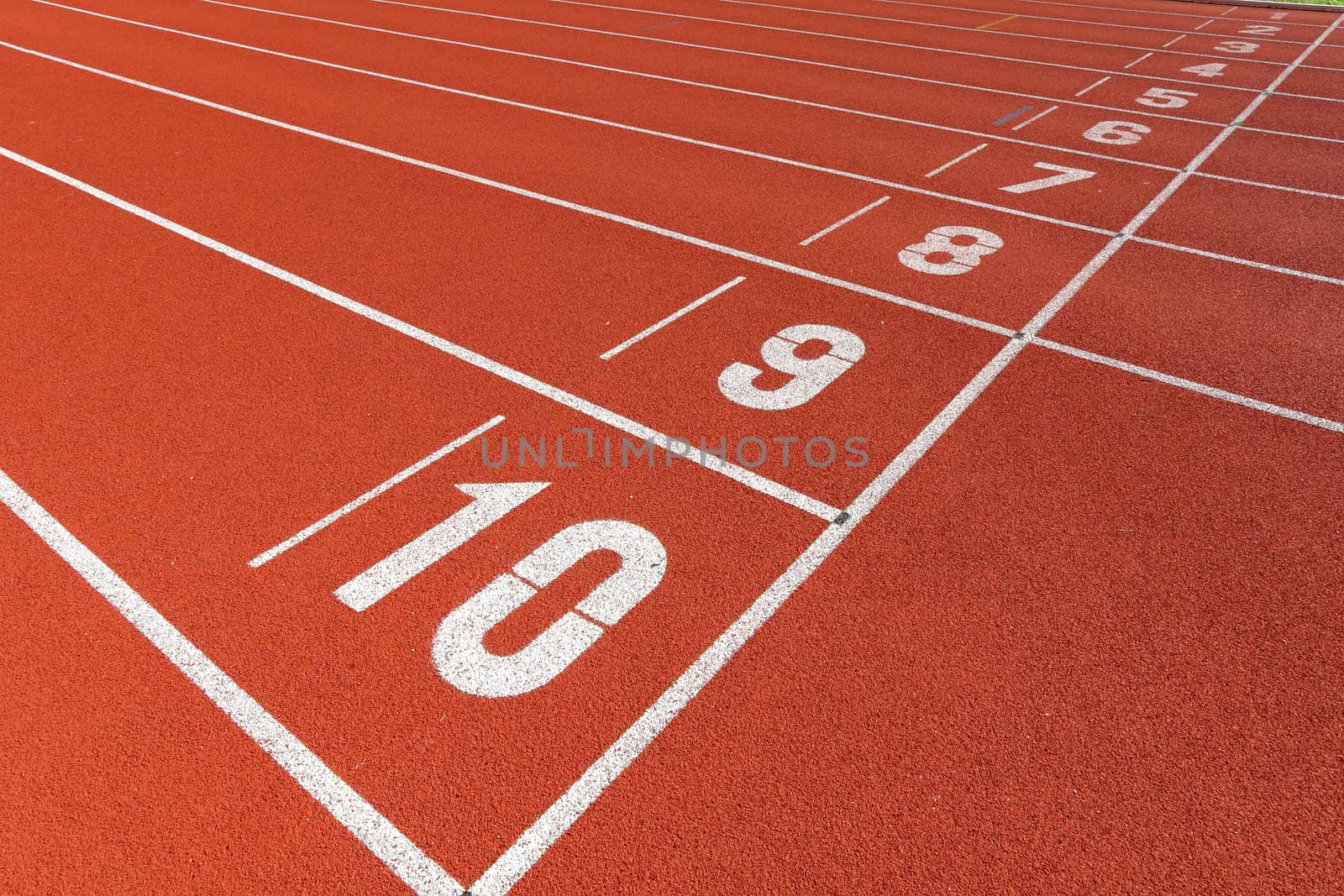 start point on sport field