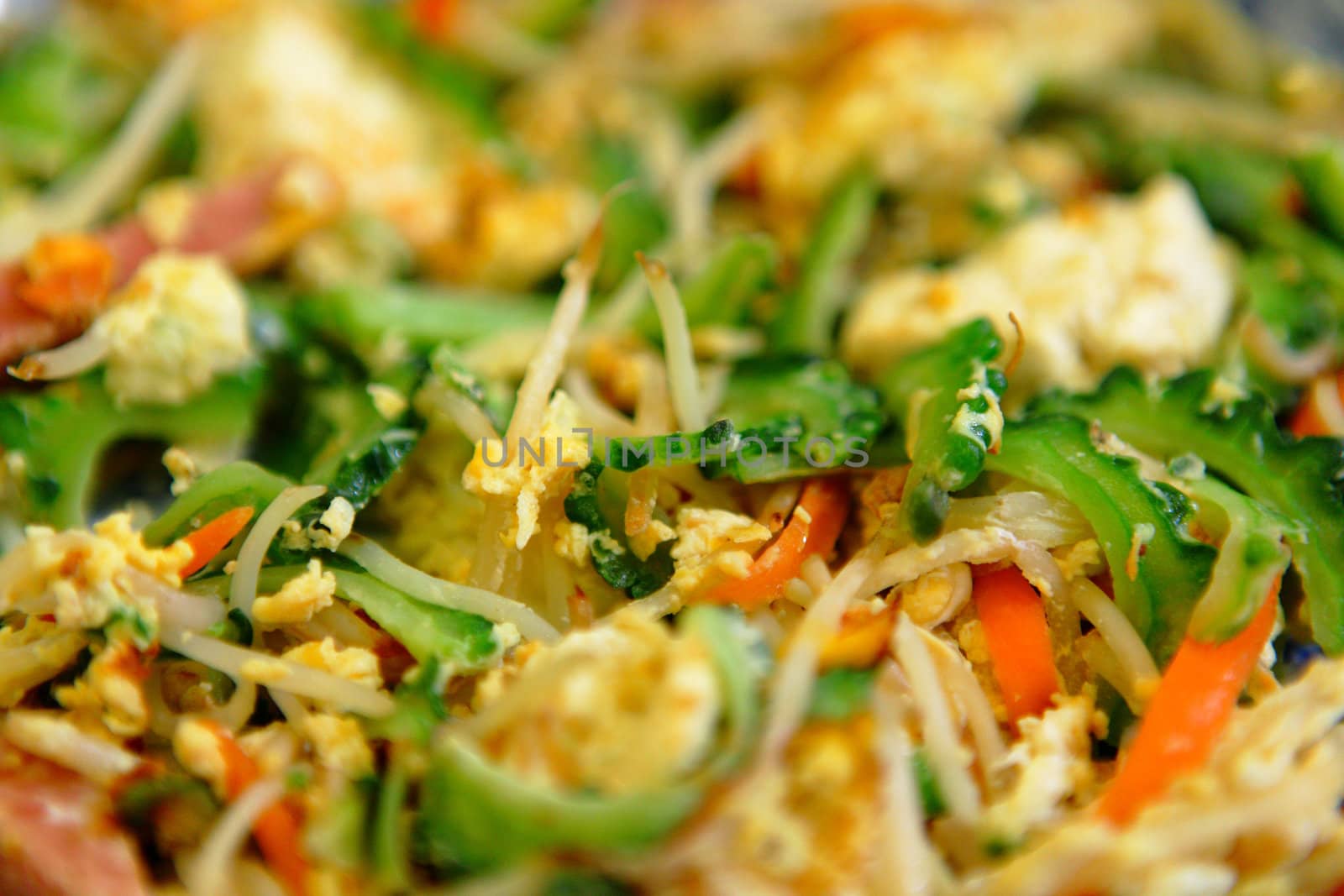 fired food close up