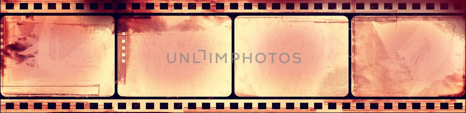 Grunge film frame by Lizard